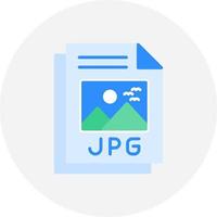 Jpg File Creative Icon Design vector