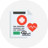 Health Insurance Creative Icon Design vector