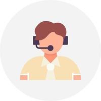 Operator Creative Icon Design vector
