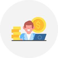 Wealth Creative Icon Design vector