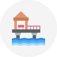 Dock Creative Icon Design vector