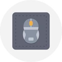 Wireless Mouse Creative Icon Design vector