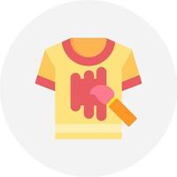 Tshirt Creative Icon Design vector