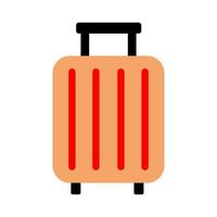 Suitcase icon vector design