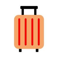 Suitcase icon vector design