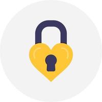 Lock Creative Icon Design vector