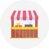 Street Shop Creative Icon Design vector