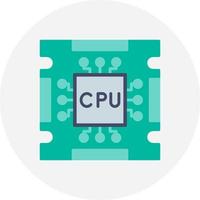 Processor Creative Icon Design vector