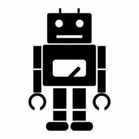 Robot icon vector design