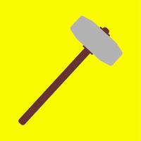 Hammer vector design for breaking rocks