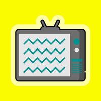 Television icon vector design