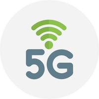 5g Creative Icon Design vector