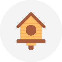 Birdhouse Creative Icon Design vector