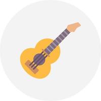 diseño de icono creativo de guitarra vector