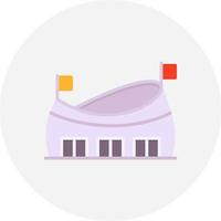 Stadium Creative Icon Design vector