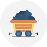 Coal Creative Icon Design vector