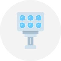 Light Creative Icon Design vector