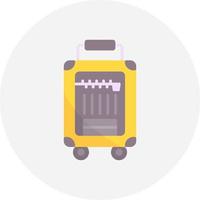 Luggage Creative Icon Design vector