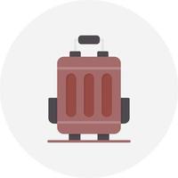 Travel Luggage Creative Icon Design vector