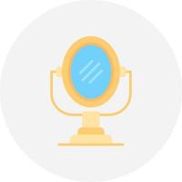 Mirror Creative Icon Design vector
