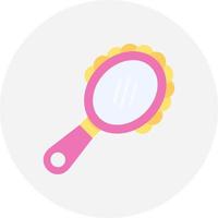 Mirror Creative Icon Design vector