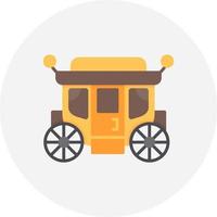 Carriage Creative Icon Design vector