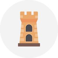 Tower Creative Icon Design vector