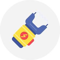 Electroshock Creative Icon Design vector