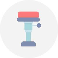 Bar Stool Creative Icon Design vector