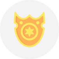 Badge Creative Icon Design vector