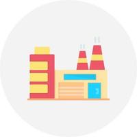 Factory Creative Icon Design vector