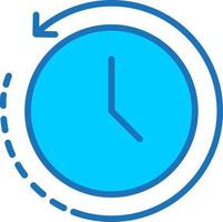 Back In Time Vector  Icon