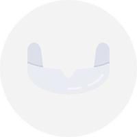 Gum Shield Creative Icon Design vector