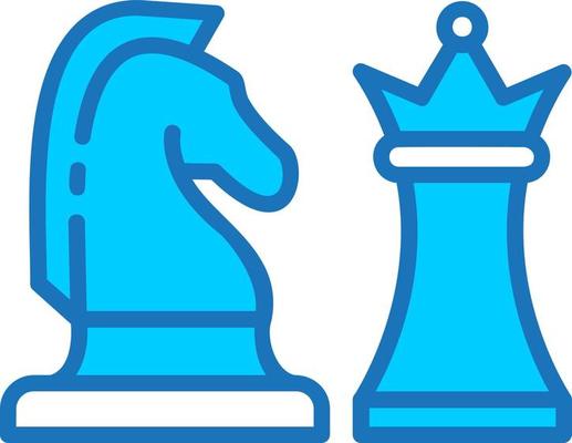 Hotel business chess concept Royalty Free Vector Image