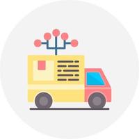 Delivery Creative Icon Design vector