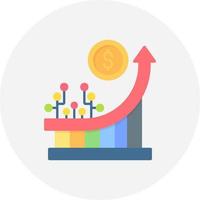 Growth Creative Icon Design vector