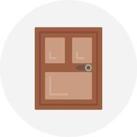 diseño de icono creativo de puerta vector