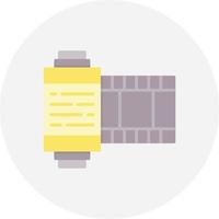 Camera Roll Creative Icon Design vector