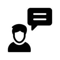 man chat vector illustration on a background.Premium quality symbols.vector icons for concept and graphic design.