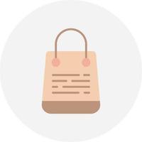 Shopping Bag Creative Icon Design vector