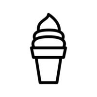 ice cream cone vector illustration on a background.Premium quality symbols.vector icons for concept and graphic design.