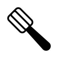 ilustración de vector de cuchara de cocina en un fondo. símbolos de calidad premium. iconos vectoriales para concepto y diseño gráfico.