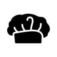 ilustración de vector de chef en un fondo. símbolos de calidad premium. iconos vectoriales para concepto y diseño gráfico.