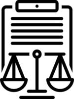 line icon for legislation vector