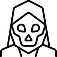 line icon for doom vector