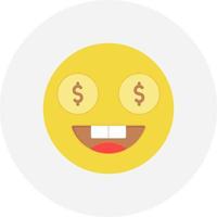 Greedy Creative Icon Design vector