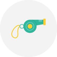 Whistle Creative Icon Design vector