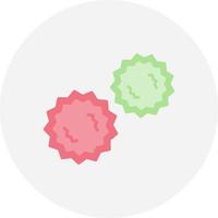 diseño de icono creativo pom pom vector