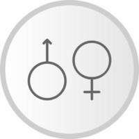 Gender Sign Vector  Icon