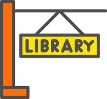 Library Vector Icon